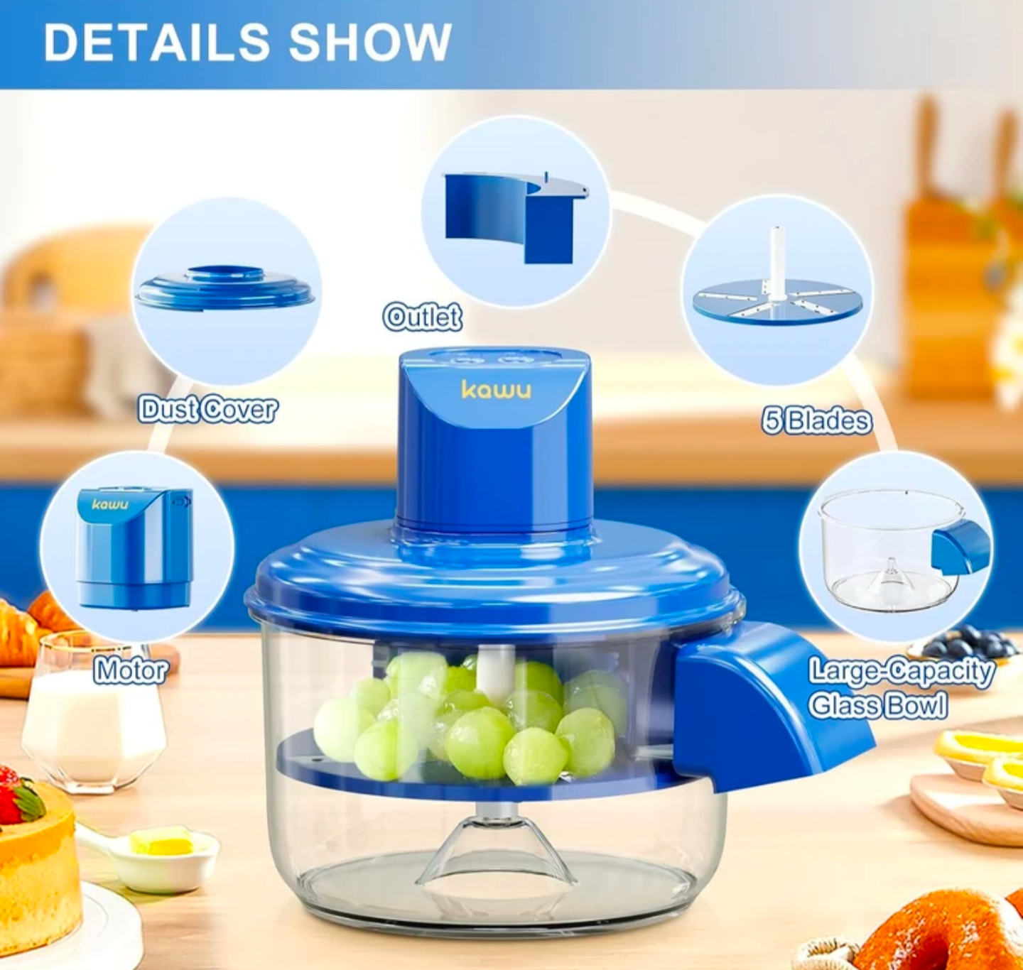 RapidPeel™ Automatic Grape Peeler Machine,